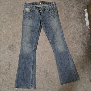 Silver Jeans Women's Flare Blue Denim